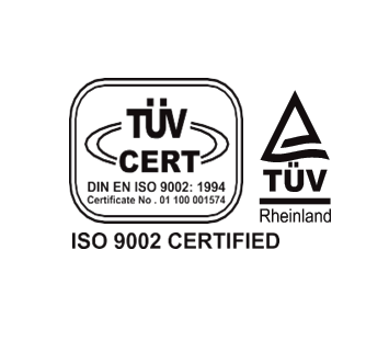 ISO 9002 TÜV Rheinland Certification — Sardar Chemical Industries