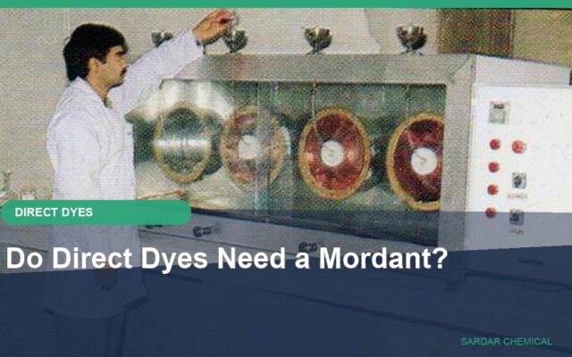 Do Direct Dyes Need a Mordant?