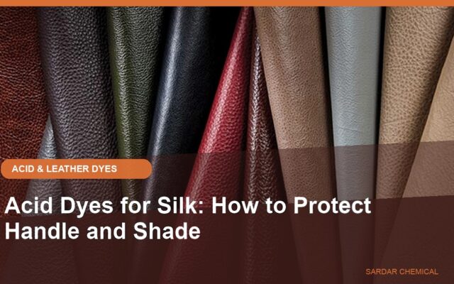 Acid Dyes for Silk: How to Protect Handle and Shade