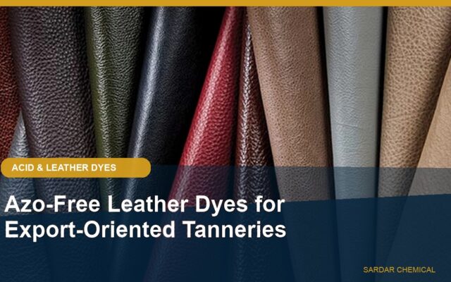Azo-Free Leather Dyes for Export-Oriented Tanneries