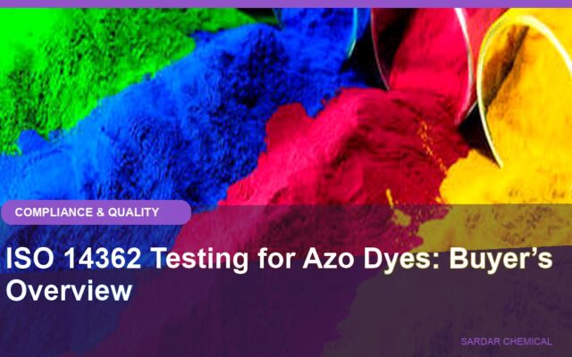 ISO 14362 Testing for Azo Dyes: Buyer’s Overview