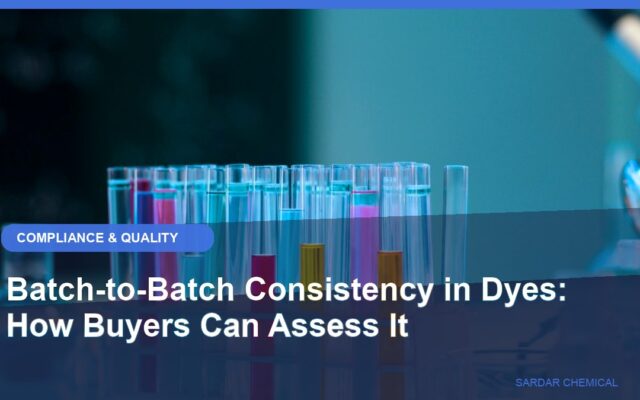 Batch-to-Batch Consistency in Dyes: How Buyers Can Assess It