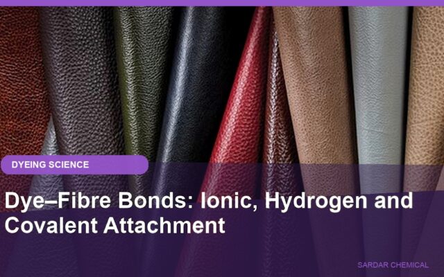 Dye–Fibre Bonds: Ionic, Hydrogen and Covalent Attachment