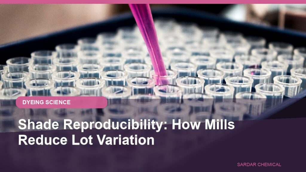 Shade Reproducibility: How Mills Reduce Lot Variation