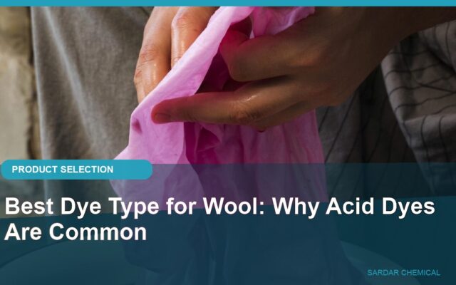 Best Dye Type for Wool: Why Acid Dyes Are Common