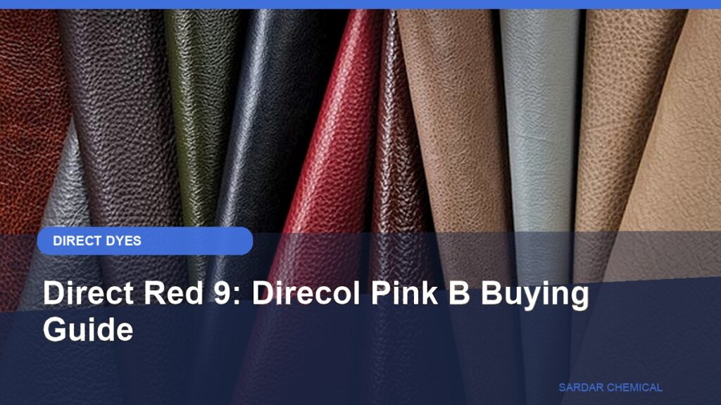 Direct Red 9: Direcol Pink B Buying Guide