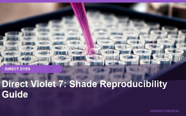 Direct Violet 7: Shade Reproducibility Guide