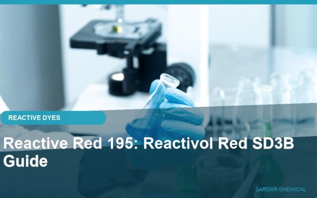 Reactive Red 195: Reactivol Red SD3B Guide