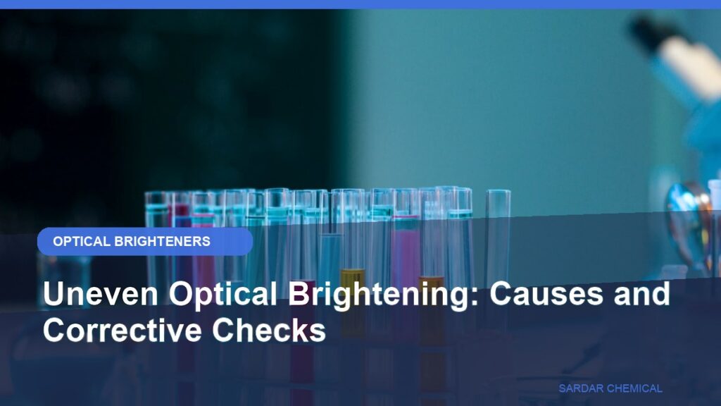 Uneven Optical Brightening: Causes and Corrective Checks